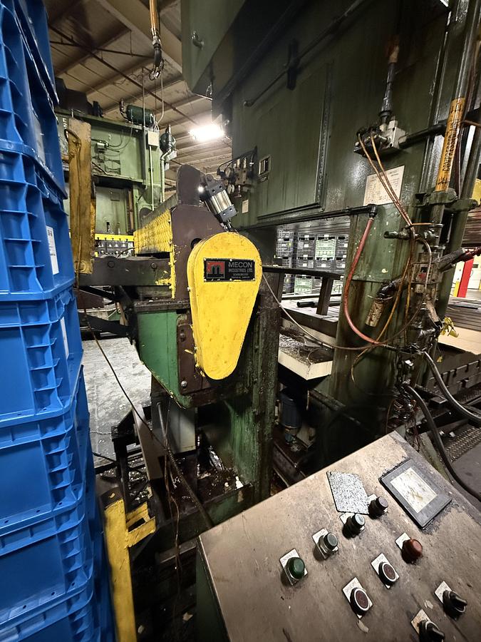 Used 24" WIDE x 20,000 LB MECON CRADLE STRAIGHTENER