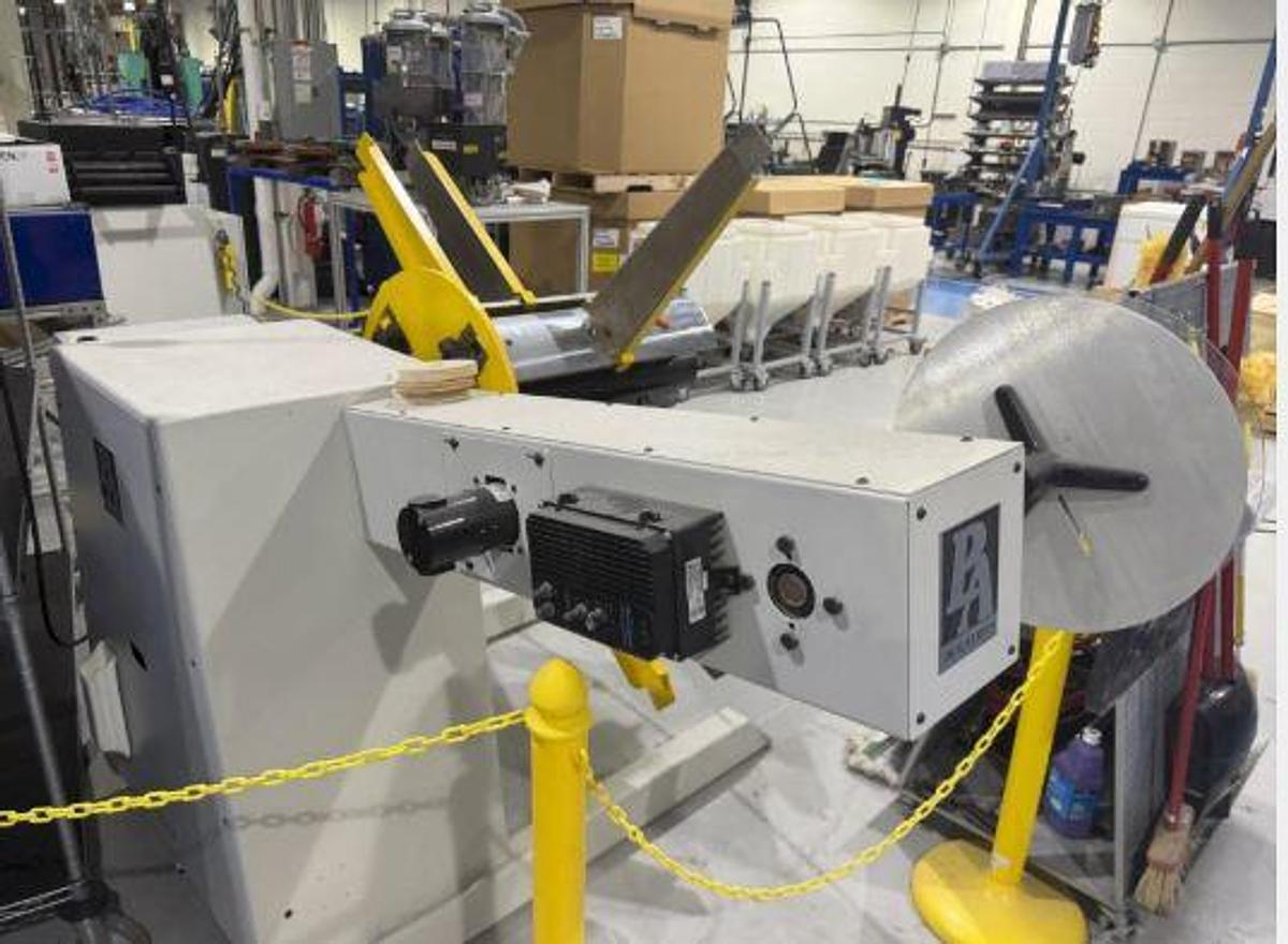 Used 12" x .125" x 4,500 LB P/A INDUSTRIES SERVO COIL FEED LINE