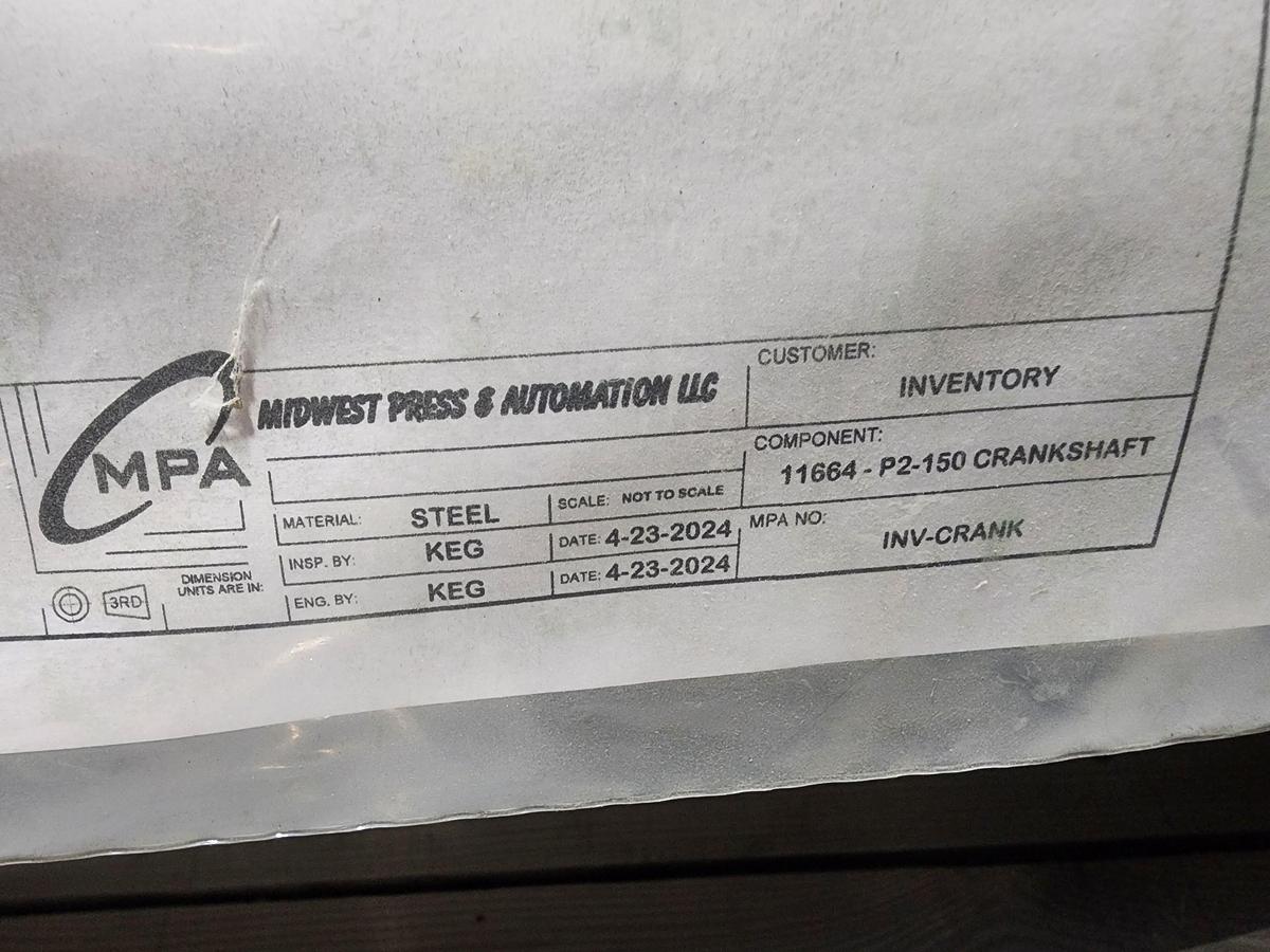 MPA P2-150 Crankshaft 2" Stroke