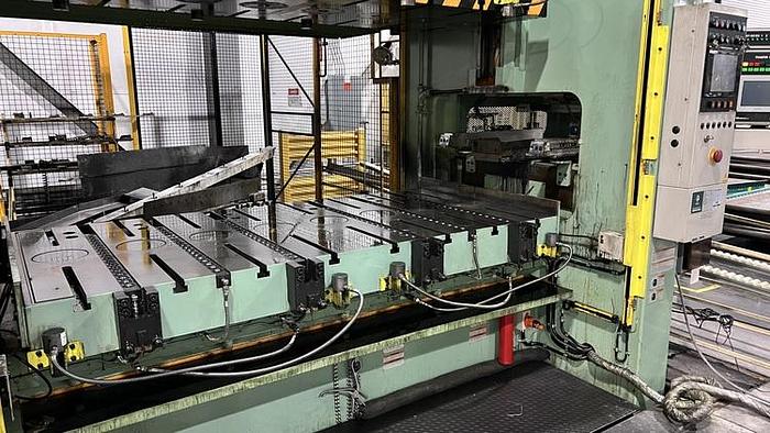 Used 330 TON AIDA MODEL DSF-N2-3000 SERVO STRAIGHT SIDE SINGLE CRANK PRESS