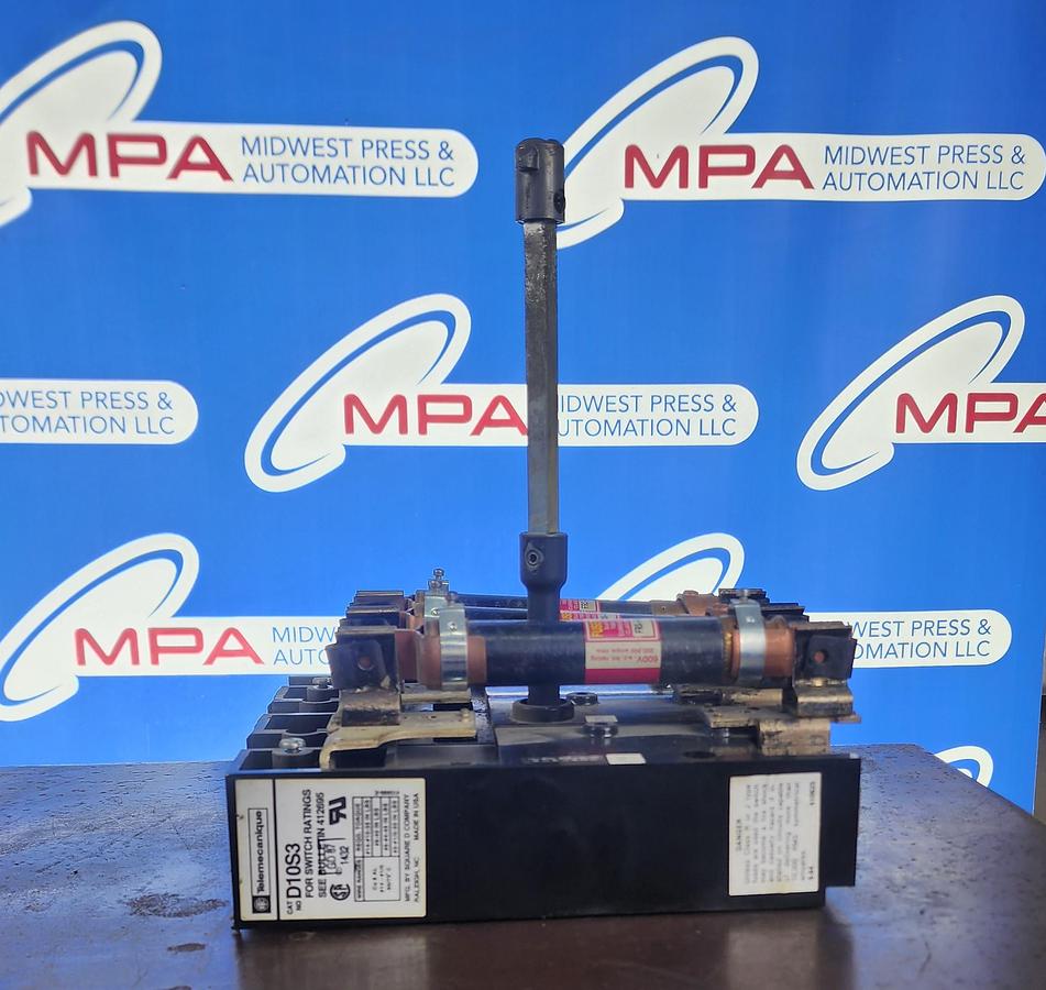 Used Telemecanique D10S3 Disconnect Switch