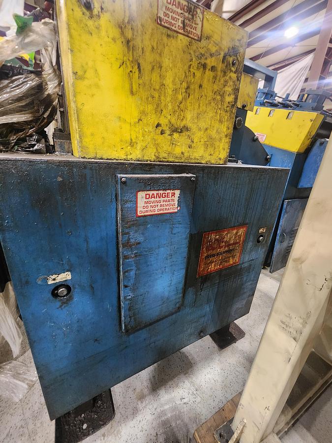 Used 15,000 LB x 24" WIDE COE COMPLETE COIL FEED LINE