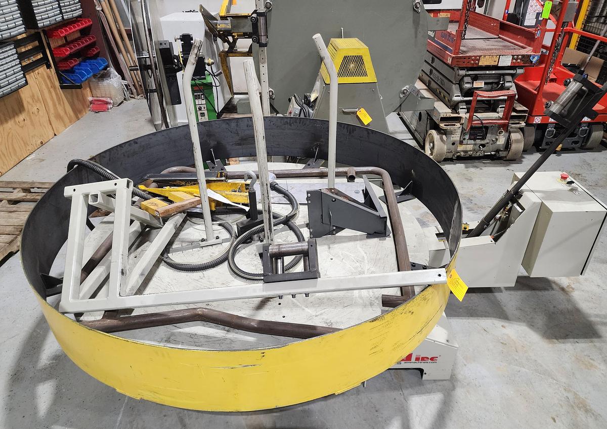 Used AIM INC. MODEL P270-7.5 WIRE DECOILER