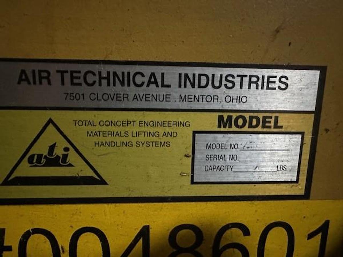 Used AIR TECHNICAL INDUSTRIES 4,000 LB COIL TIPPER