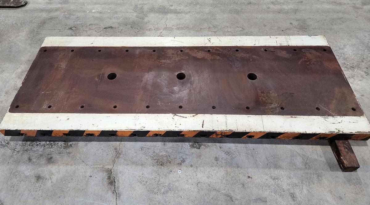 Used 35.5" x 95" x 4" Ram Plate