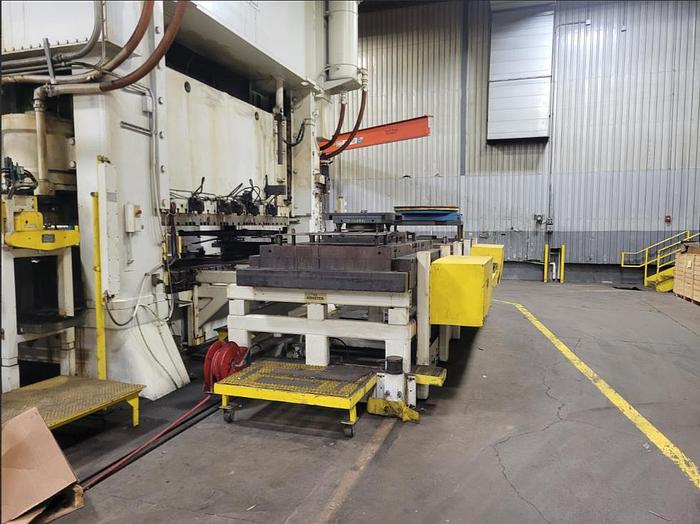 Used 1,000 TON MINSTER E2-1000-144 X 60 STRAIGHT SIDE PRESS