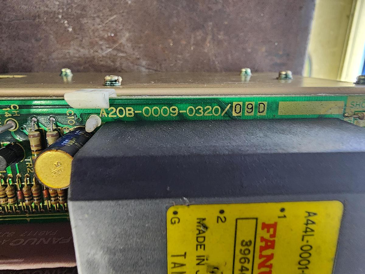 Used Fanuc A06B-6047-H003 / A20B-0009-0320/09D Velocity Control Unit