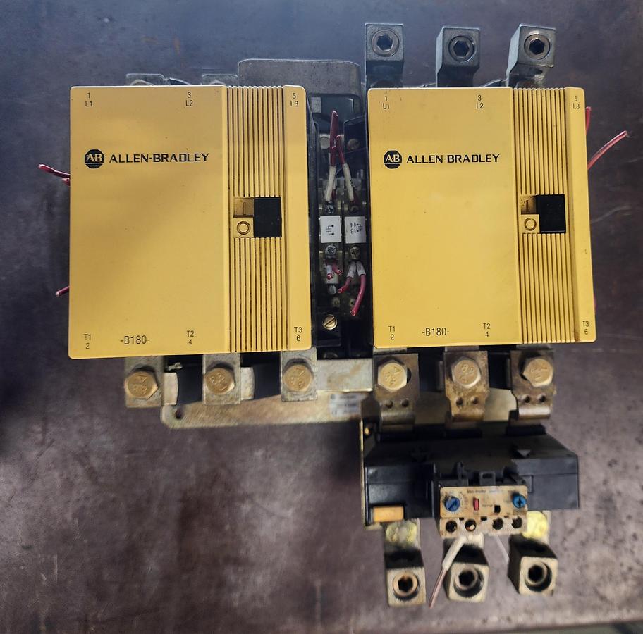 Used Allen-Bradley 104-B180ND3 Reversing Contactor