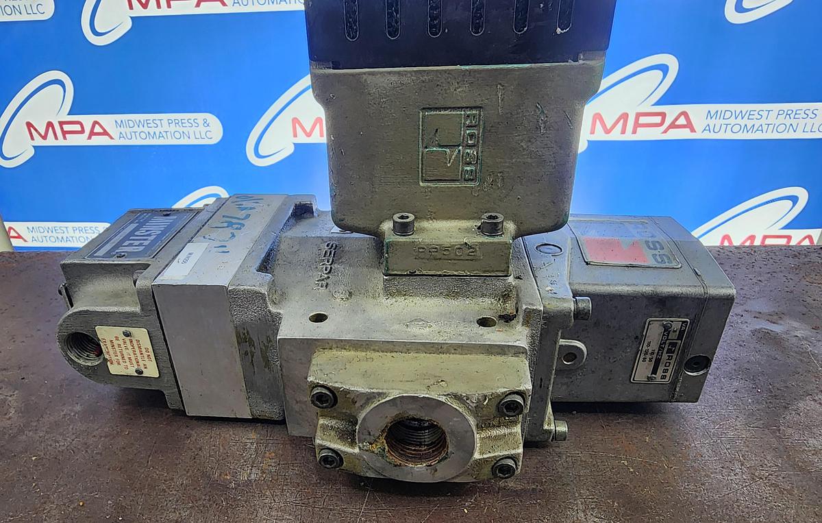 Used Ross Controls 3573A5949 / 250-0241 Solenoid Valve