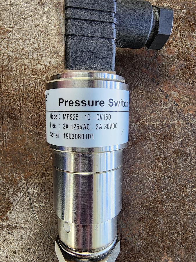 Prosense MPS25-1C-DV15D Pressure Switch