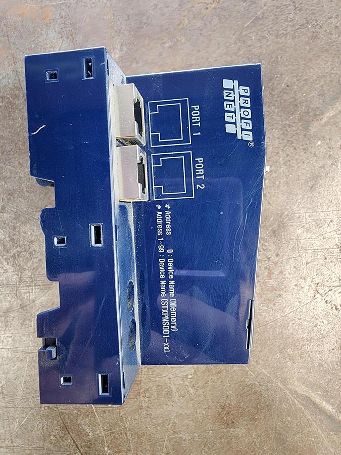 Used GE Profinet STXPNS001 Network adaptor w modules ST-END ST-1218 ST-2748 ST-2328