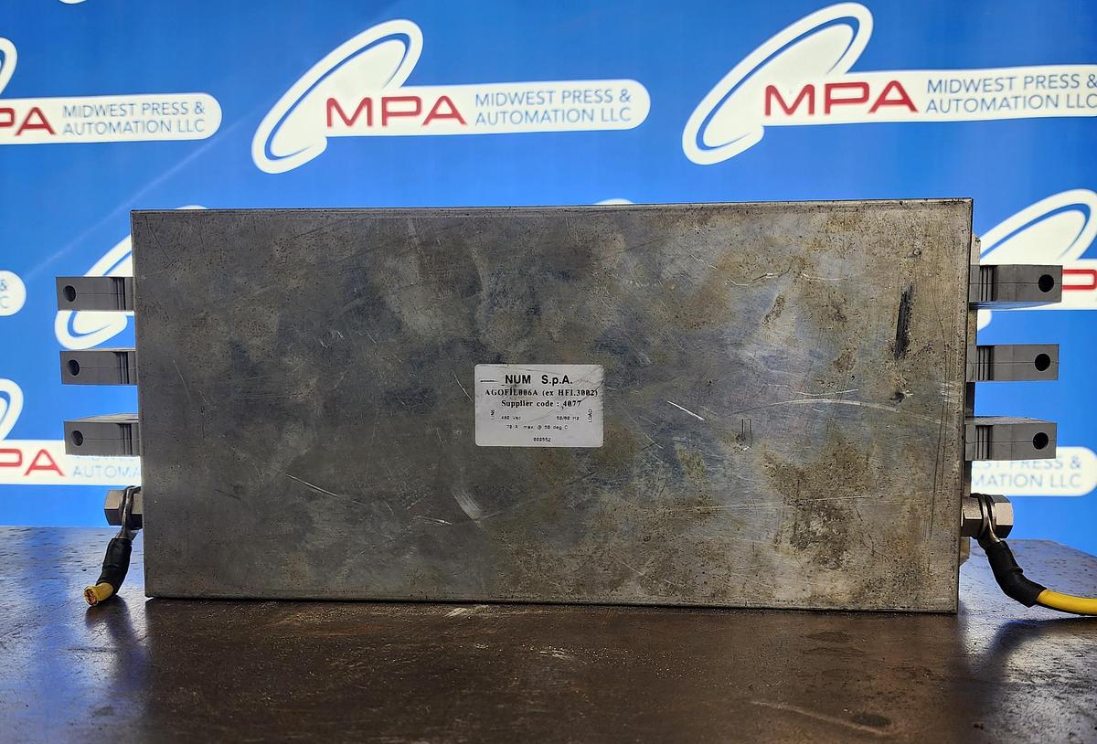 Used NUM AGOFIL006A Servo Drive Filter