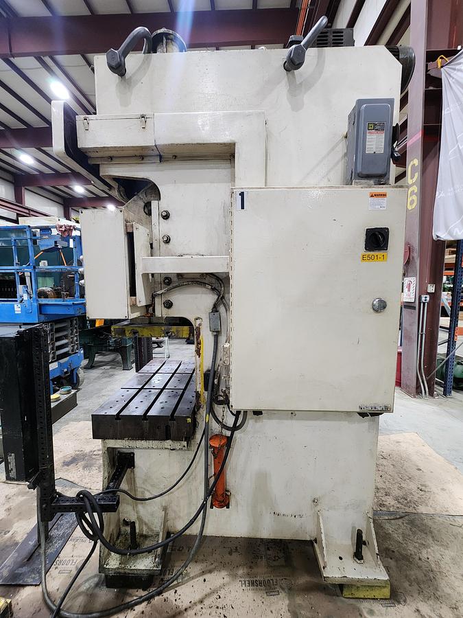 Used 80 TON STAMTEC MODEL G1-80 GAP FRAME PRESS