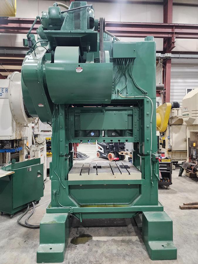 Used Minster P2-150-54, 6” stroke, 45-90 SPM, SEE video on our you tube channel