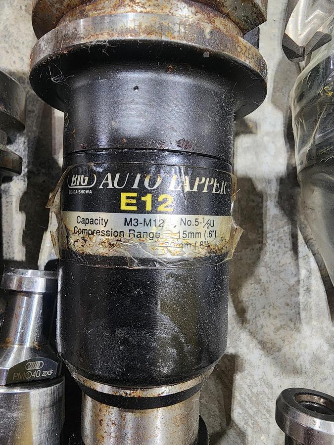 Used Big Plus Spindle System Lot of 33 CAT 40 Misc Toolholders