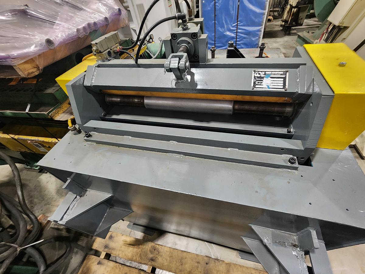 Used 30" x 8,000 LB COE FEED LINE