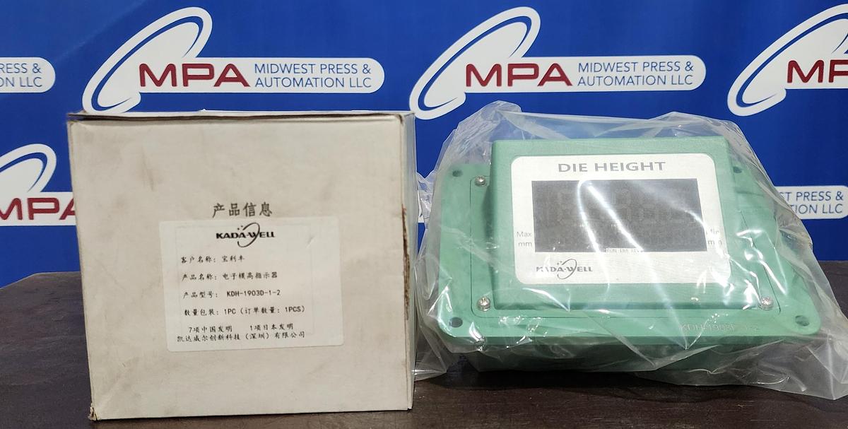 Kada-Well KDH-1903D-1-2 Die Height Indicator