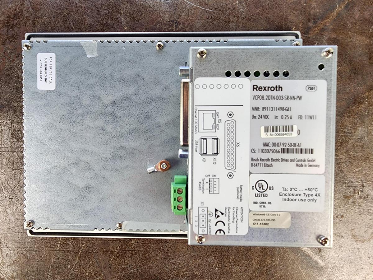 Rexroth VCP08.2DTN-003-SR-NN-PW / R911311498-GA1 IndraControl VCP 08