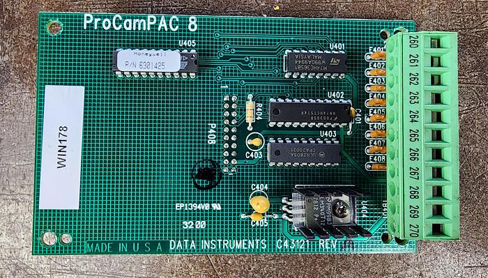 Used Wintriss C43121 REV A ProCamPac 8