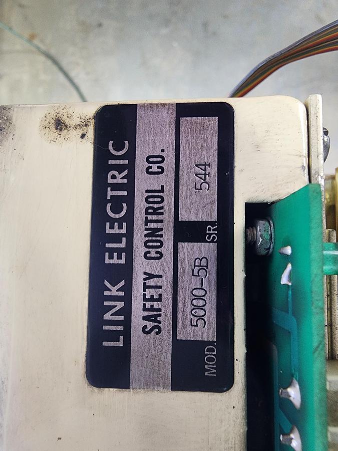 Used Link Electric Omnilink 5000 Press Controls
