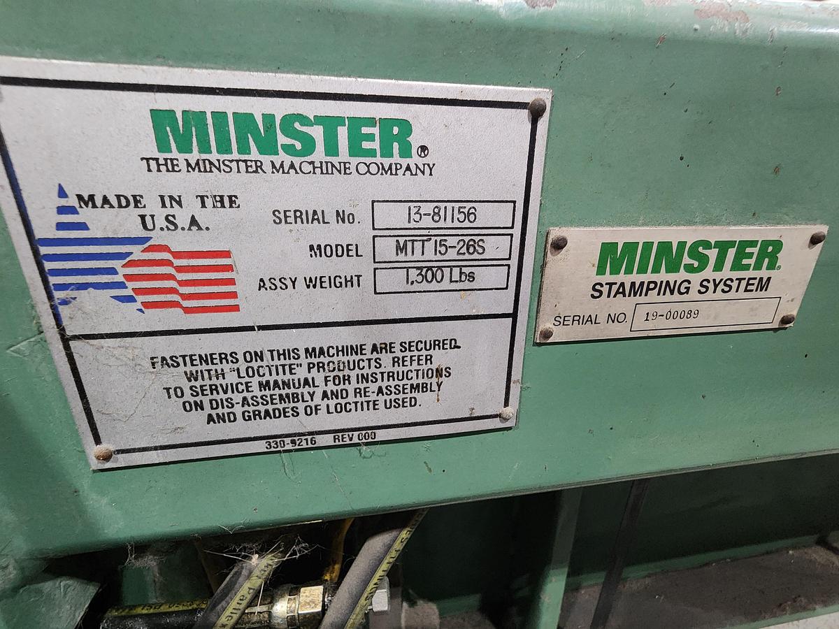 Used Minster 3500 x 1,300 lbs Feedline