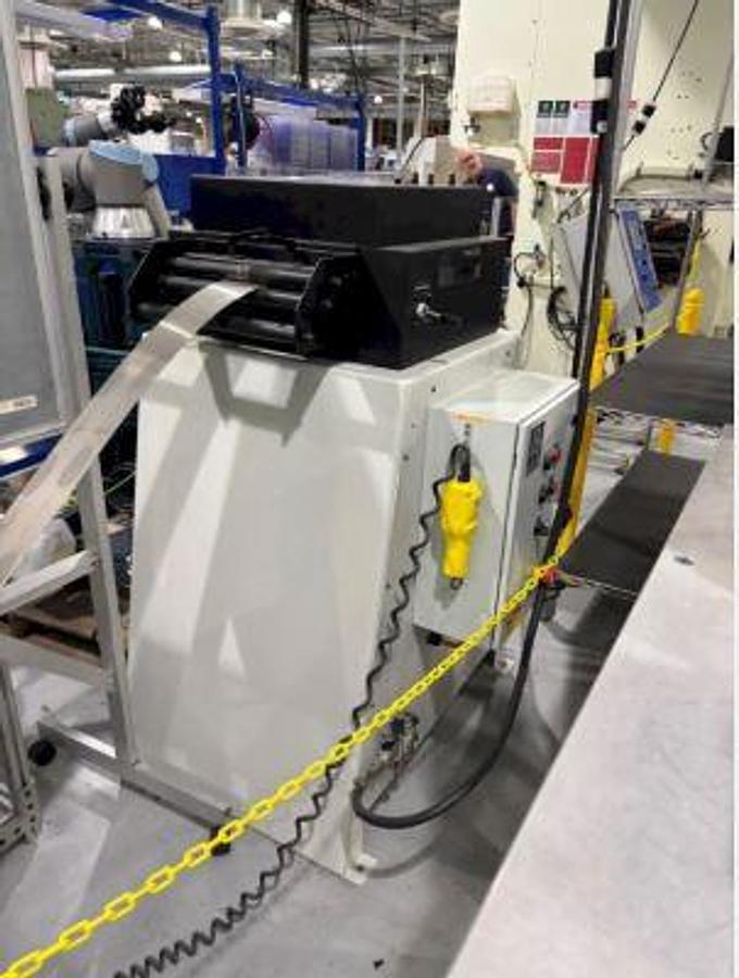 Used 12" x .125" x 4,500 LB P/A INDUSTRIES SERVO COIL FEED LINE