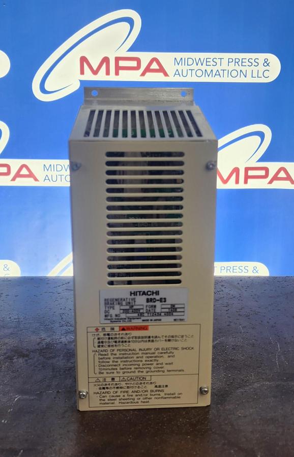 Used Hitachi BRD-E3 Regenerative Braking Unit