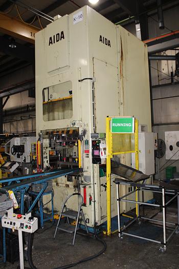 Used 550 TON AIDA MODEL S1-5000(E) STRAIGHT SIDE PRESS