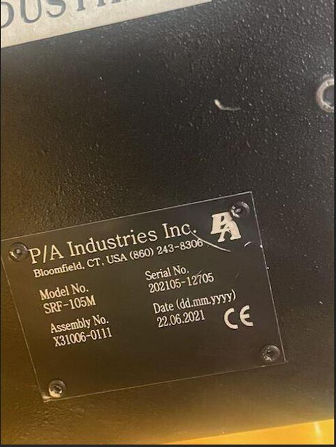 Used P/A INDUSTRIES MODEL SRF-105M MINI SERVO FEEDER