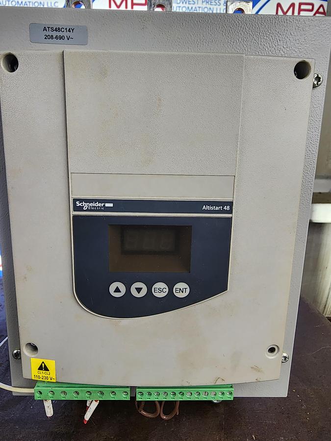 Used Schneider Electric ATS48C14Y Altistart 48 Soft Starter