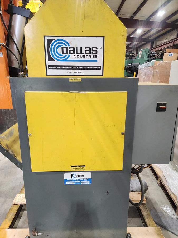 Used 24" x 6,000 LB DALLAS COIL REEL