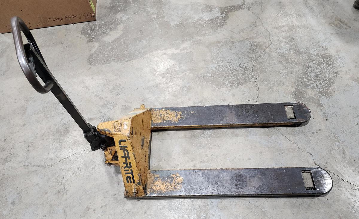 Used Lift-Rite 5,000 lbs Capacity Pallet Jack