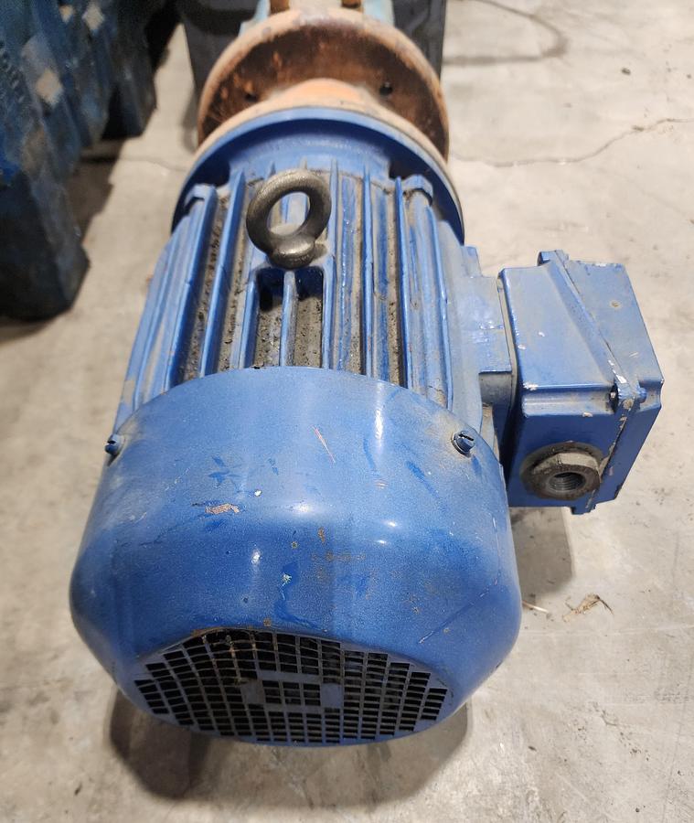 Used Elektrim Frame: 184 TCL Type: SG Design: B 1730 RPM  5 HP Motor