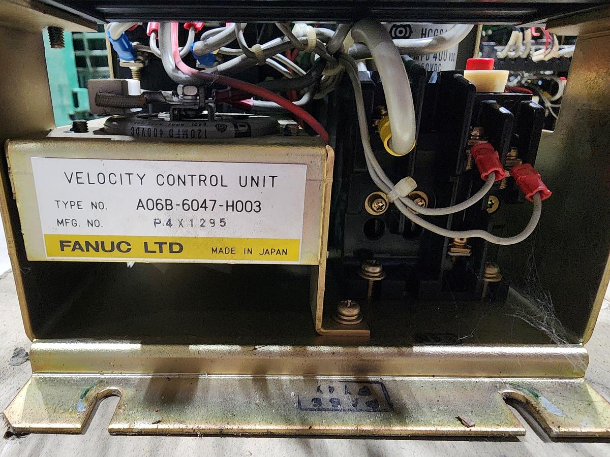 Used Fanuc A20B-0009-0320/ A06B-6047-H003 Velocity Control Unit