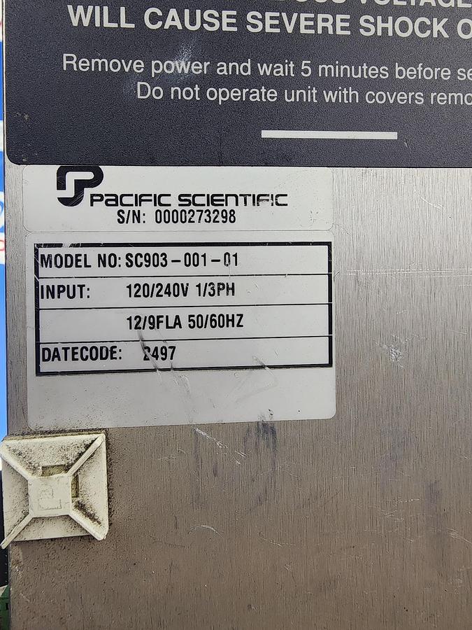 Used Pacific Scientific SC903-001-01 SC903 Servo Drive