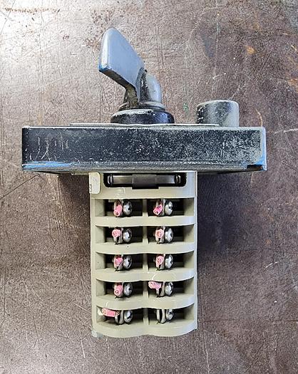 Used Rees 04925-557 4 Postion Selector Switch / NN165T2053