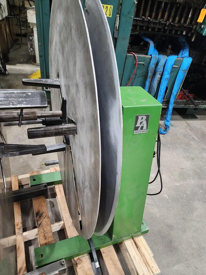 Used P/A INDUSTRIES MODEL SRA600D REWINDER