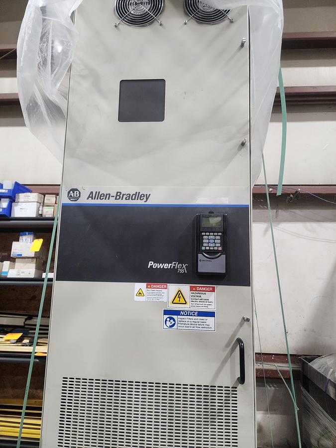 Used Allen-Bradley 20G1ABD710JN2NNNNN 600 HP Powerflex 755 Air Cooled AC Drive VFD