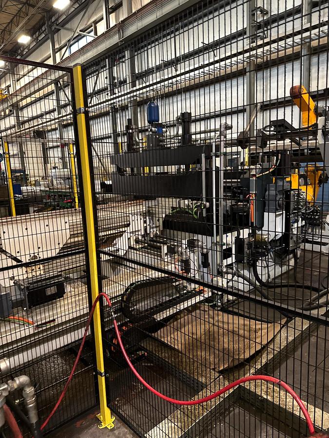 Used 2012 AIDA TMX-S2-1200 STRAIGHT SIDE PRESS w/COILTECH FEED LINE
