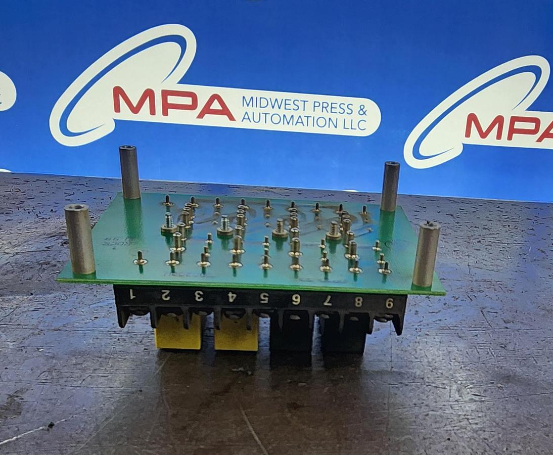 Used OPTO 22 PB4 I/O Mounting Rack w relays