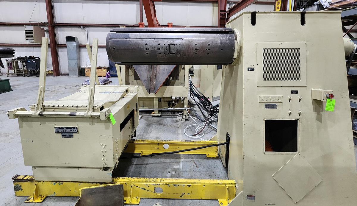 Used 48" WIDE x 20,000 LB PERFECTO FEED LINE