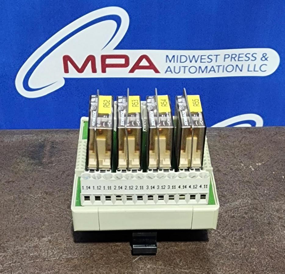 Used Telemecanique ABE6R04S13 Relay Interface