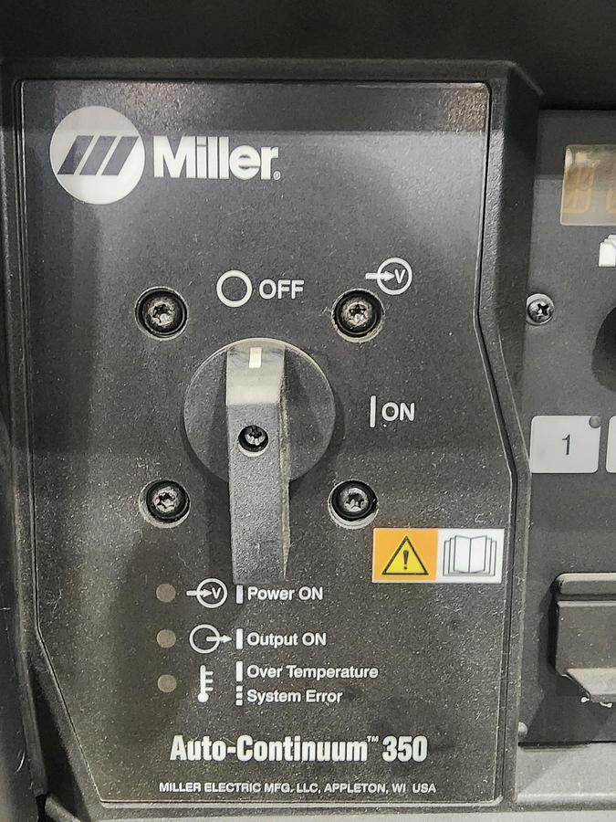 Refurbished Miller Auto-Continuum 350 Refurbished Welder / 907656