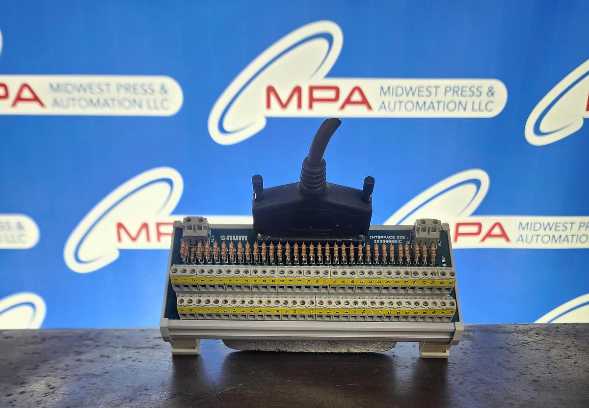 Used NUM 263900001C Interface Module
