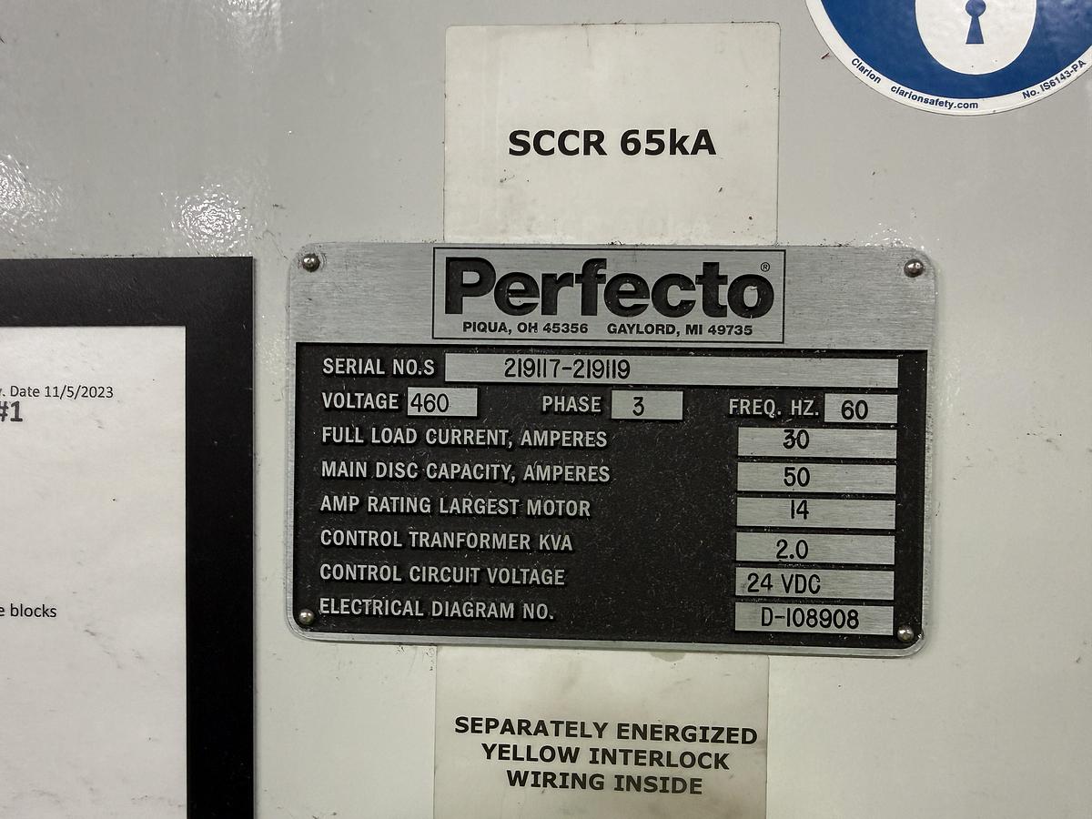 Used 20,000 LB PERFECTO DOUBLE END COIL REEL