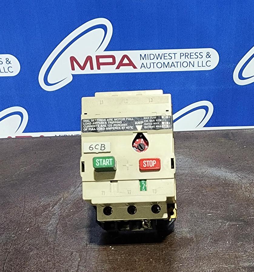 Used Klockner-Moeller PKZMO-1.6-NA Manual Motor Starter