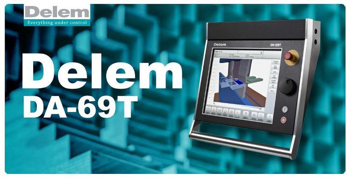 OTINUS PRO: HYDRAULIC PRESS BRAKE 242 T x 145" DELEM DA-69T