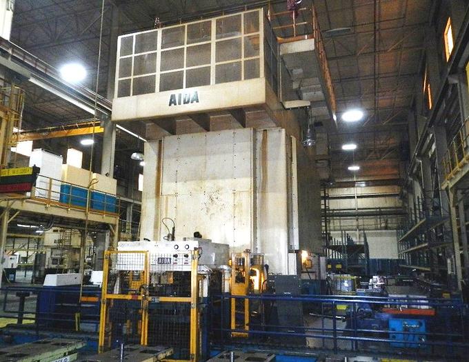 Used 2003 2000 Ton Aida Transfer Press TMX-S2-20000(2)