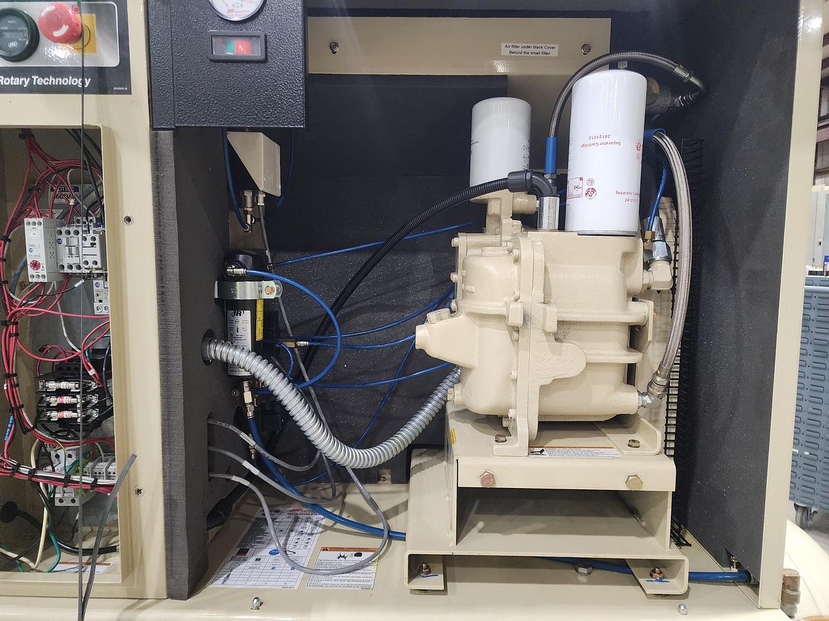 Used Ingersoll Rand Model: UP6-15CTAS-125W/D  / ISO 1217 Rotary Compressor and Dryer