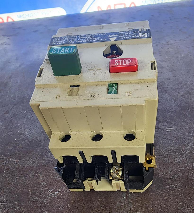 Used Klockner-Moeller PKZMO-1.6-NA Manual Motor Starter